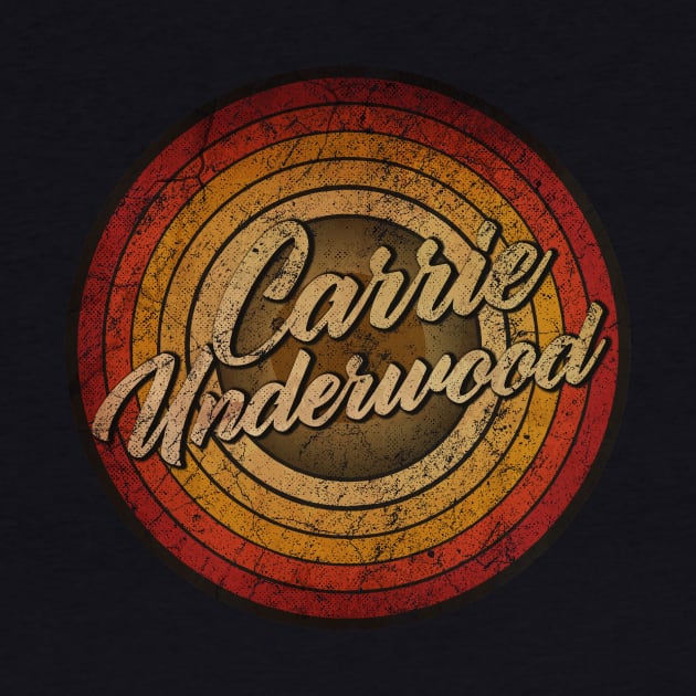 arjunthemaniac,circle retro faded Carrie Underwood by arjunthemaniac